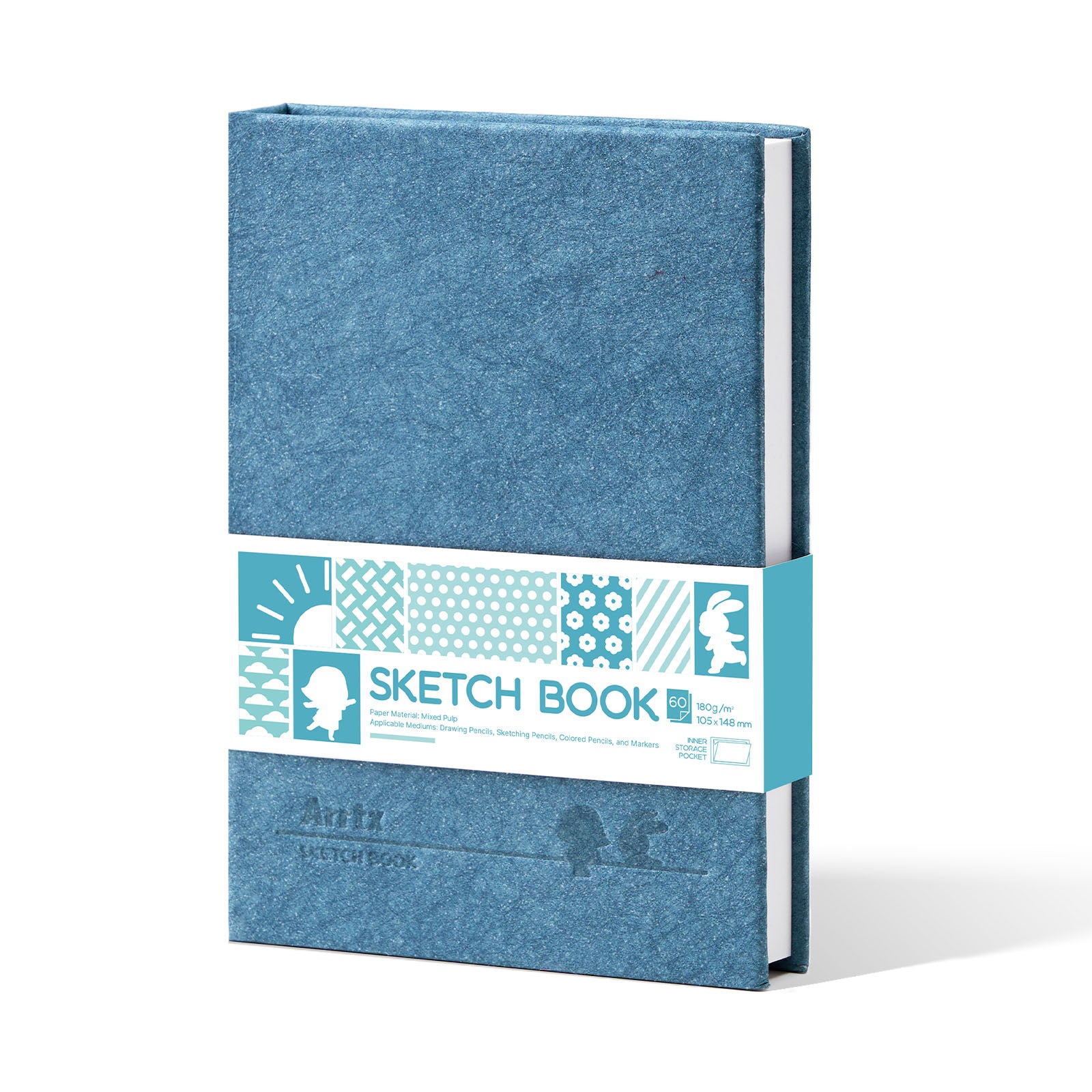 Arrtx Sketchbook A6 Artists Hardcover Drawing Paper
