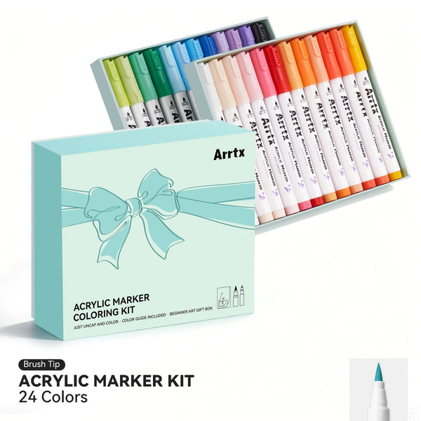 ARRTX 24 Acrylic Paint Markers