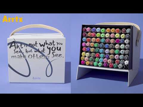 Arrtx OROS 80 Alcohol Markers Paint Markers Dual Tip